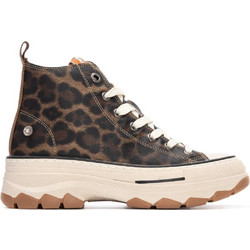 Refresh Γυναικεία Sneakers Chunky Μποτάκια Καφέ 173078