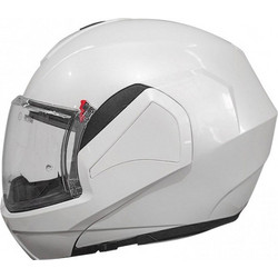 Pilot Helmets Duo SV White Κράνος Μηχανής Flip-Up