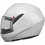 Pilot Helmets Duo SV White Κράνος Μηχανής Flip-Up