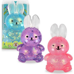 Trendhaus Glitter Rabbit Squishy Διάφορα Χρώματα