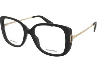 Marc Jacobs MARC921 807 Γυναικείος Σκελετός Γυαλιών Οράσεως Κοκάλινος Μεταλλικός Χρυσός Μαύρος