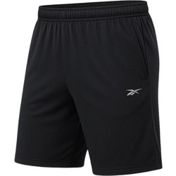 Reebok Αθλητική Ανδρική Βερμούδα Πετσετέ Μαύρη 100243170