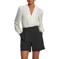 Lynne Γυναικείο Χειμερινό Κρουαζέ Top Λευκό 154-510011-202