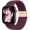 Tech-Protect Nylon Mag Λουράκι Υφασμάτινο Deep Burgundy (Apple Watch 42 / 44 / 45 / 49mm)