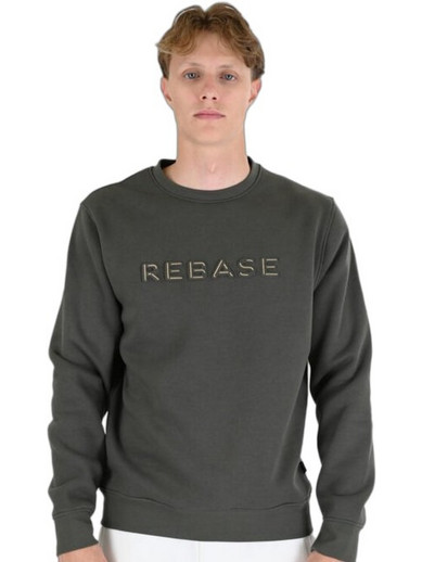 Rebase Ανδρικό Φούτερ Χακί 262RTOP-1117
