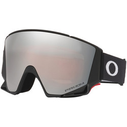 Oakley Flow Scape M OO7147-06 Μάσκα Σκι & Snowboard Ενηλίκων Μαύρη με Φακό Καθρέπτη Aσημί