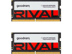 GoodRam Rival 32GB (2X16GB) DDR5 RAM 5600MHz C40 Black GGEES5-56L40S/32GDC