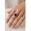 Blingbox The Vin Ring Γυναικείο Δαχτυλίδι από Ατσάλι Μπλε
