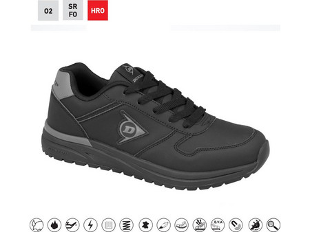 Dunlop Wing Evo Αθλητικά Παπούτσια Ασφαλείας O2 Μαύρα