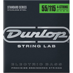 Dunlop Standard Σετ 4 Χορδές Ηλεκτρικού Μπάσου Stainless Steel 55-115"