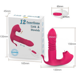 Kinksters Κλειτοριδικός Δονητής Rabbit 15.6cm Ροζ