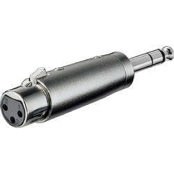 GBC 30.5643.00 Αντάπτορας Ήχου 6.35mm Male to XLR Female