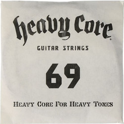 Dunlop Heavy Core Χορδή Ηλεκτρικής Κιθάρας Nickel Plated Steel 69"