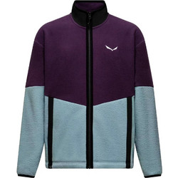 Salewa Ανδρική Ζακέτα Φούτερ με Φερμουάρ Μωβ 29394-6001