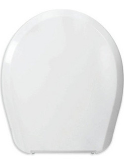 Karag Orchidea Καπάκι Λεκάνης Οβάλ Πλαστικό Λευκό 42.7x36.9cm