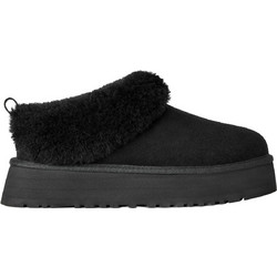 UGG Tazzelle Γυναικεία Μποτάκια Suede Μαύρα με Γούνα 1171393-BLK