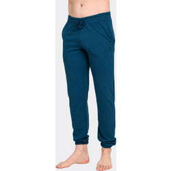 Target Ανδρικό Παντελόνι Φόρμας Fleece με Λάστιχο Πετρόλ M27/74096-62