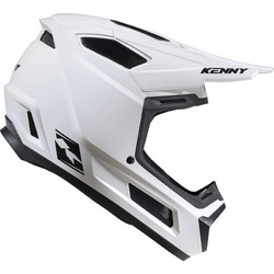 Kenny Prolight Solid Κράνος Ποδηλάτου Βουνού / Downhill / BMX / Dirt Full Face Λευκό