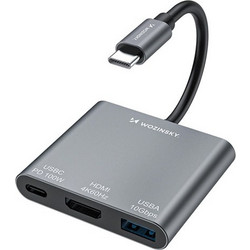 Wozinsky WHCH-01 USB-C Docking Station με HDMI PD