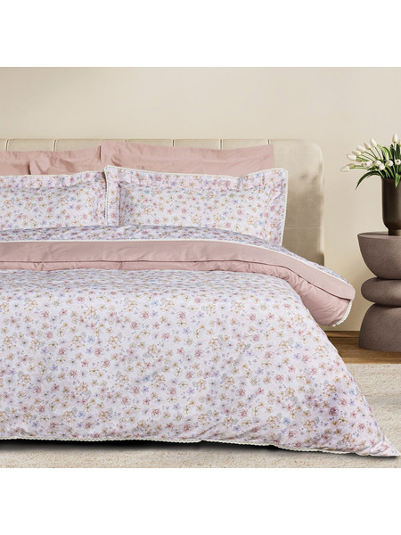 Das Home Σετ Σεντόνια King Size Βαμβακοσατέν 250x270 Prestige 1727