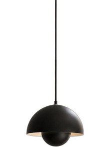 Next Nextdeco Κρεμαστό Φωτιστικό Οροφής Μαύρο Φ23cm 551806