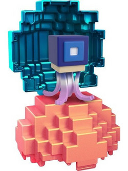 Mattel Minecraft Mini Eggs Mc Floating Mob