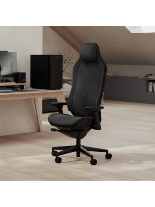 Fractal Design Refine 2 Καρέκλα Gaming Υφασμάτινη με Ρυθμιζόμενα Μπράτσα Ανθρακί FD-CH-RE2F-01