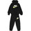 Nike Club Chenille Παιδικό Σετ Φόρμας Μαύρο 86N385-023
