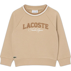 Lacoste Παιδικό Φούτερ Μπεζ 3SJ1154-02S