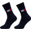 Tommy Hilfiger Ανδρικές Κάλτσες Ψηλές Navy Μπλε 2Pack 701228222-002