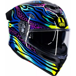 AGV K5 Viverna Blue Purple Lime Κράνος Μηχανής Full Face 1500gr