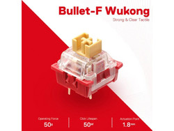 Redragon A113 Bullet-F Clear Tactile Mechanical Switches Πληκτρολογίου 24τμχ 28.13.0009