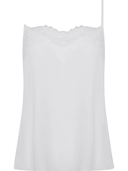 Lynne Γυναικείο Καλοκαιρινό Lingerie Top Λευκό 155-510005