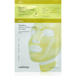 Celimax The Vita-A Retinal Capsule Lifting Sheet Μάσκα Προσώπου για Αντιγήρανση με Ρετινόλη 1τμχ