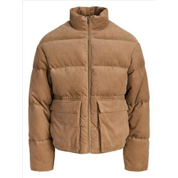 Jack & Jones Ανδρικό Μπουφάν Χειμωνιάτικο Puffer Μπεζ 12303305