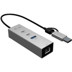 I-tec CAMETALG325HUB USB Hub 3.0 USB-C με 4 Θύρες USB-A / USB-C / Ethernet