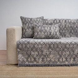 Cotone Ριχτάρι Πολυθρόνας 170x170 Sydney 03 Γκρι
