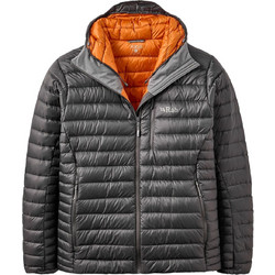 Rab Ανδρικό Μπουφάν Χειμωνιάτικο Puffer Μαύρο QDB-92-GRH-XLG