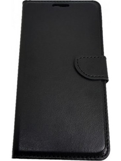 Θήκη Huawei Y5 II (2016 ) / Huawei Y6 II Compact (2016 ) PU Leather Πορτοφόλι - 4014 - Μαύρο - OEM