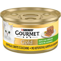 Purina Gourmet Gold Adult Pate with Chicken, Carrot & Zucchini 85gr 12254216