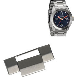 2 NIXON PRIVATE EXTRA LINK STAINLESS STEEL