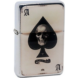 Αναπτήρας Tristar Skull Card