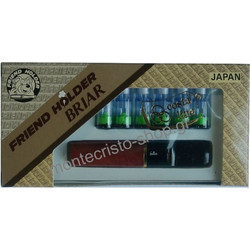 Πίπα τσιγάρου Friend Holder από ξύλο BRIAR 8mm made in japan