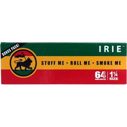 Χαρτάκια στριφτού IRIE μεσαία 1 1/4 Hemp με 64 φύλλα