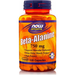 Now Sports Beta Alanine 750mg 120 Κάψουλες