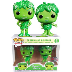 Funko Pop! Ad Icons Green Giant & Sprout (Exclusive)