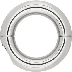 Steel Ballstretcher Small 33mm Δαχτυλίδι Όρχεων Μεταλλικό 3.3cm Ασημί