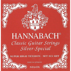 Hannabach 815 SHT Silver Special Χορδή Κλασικής Κιθάρας G3 Nylon Extra Hard Tension