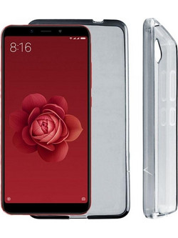 Volte-Tel Slimcolor Air TPU Θήκη Xiaomi Mi A2 / Mi 6X Transparent Grey
