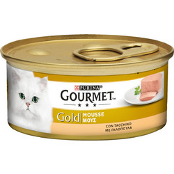 Purina Gourmet Gold Mousse Adult with Turkey 85gr